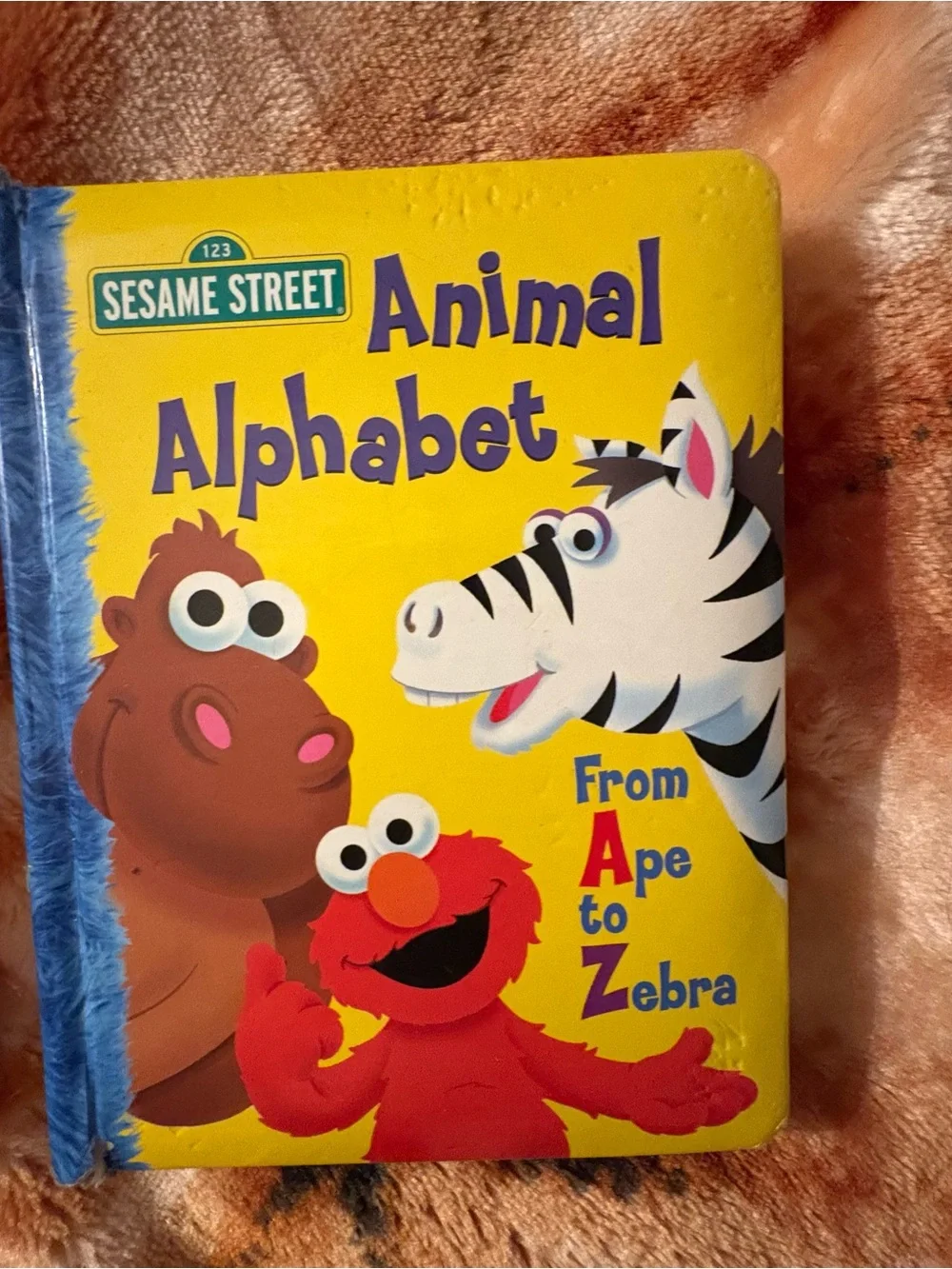 Sesame Street & Baby Learning Book Lot Elmo ABC Touch & Feel 4 Books